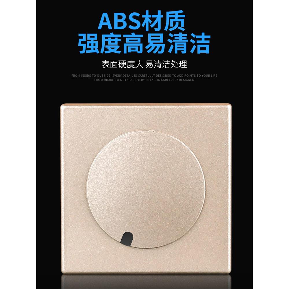 单孔装饰罩空调孔电视背景墙罩丑白色/金色/银色