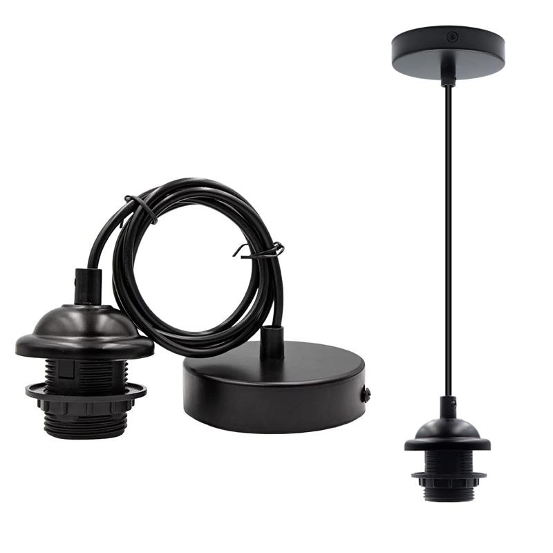 包邮E27灯座大螺口明装灯座 覆古工业风简装餐吊单头DIY吊灯