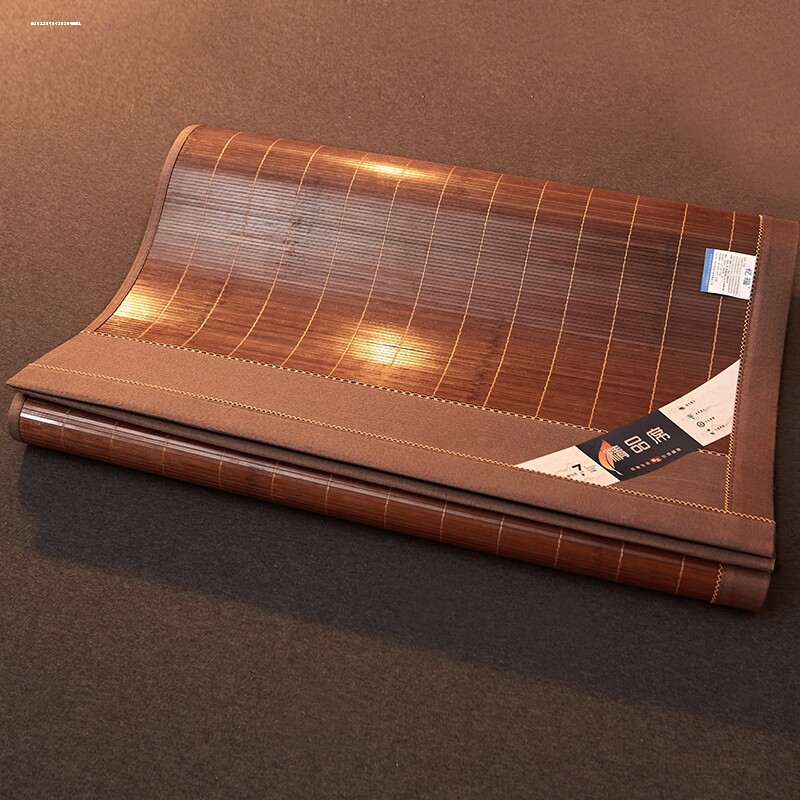 凉席竹席夏季学生宿舍单人可折叠冬夏两用家用竹子草席子四季通用