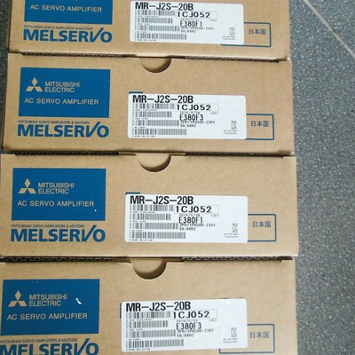 三菱伺服驱动器 MR-J2S-10A 20A 40A 60A 70 100 200 350B质保1年