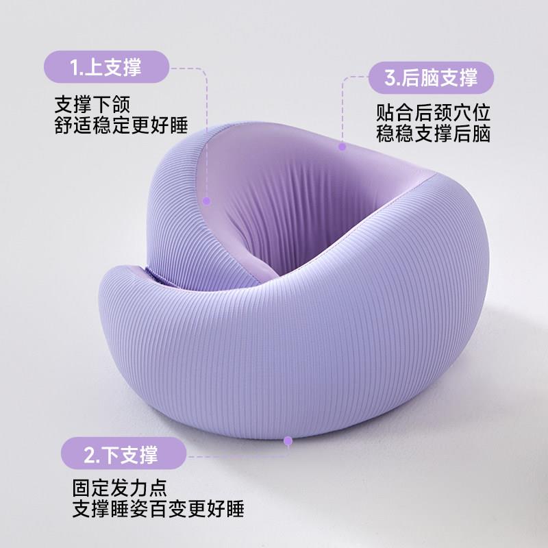 U型枕行可式护颈枕机记忆TNYUZ-00棉颈托正反两用驾车飞高铁旅办