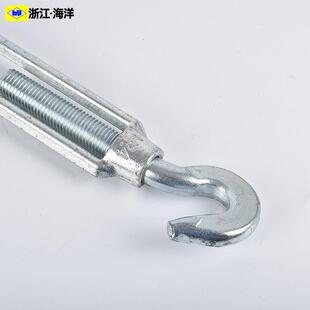 重型玛钢花篮螺丝拉紧器钢丝绳拉紧器花兰收紧螺丝拉紧器花篮螺栓