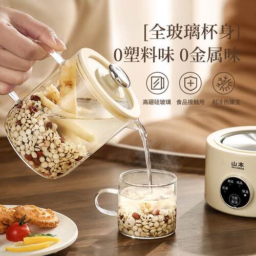 山本养壶家用生功能保温SY-M0D2煮茶器小型电热煮茶多壶玻办公室