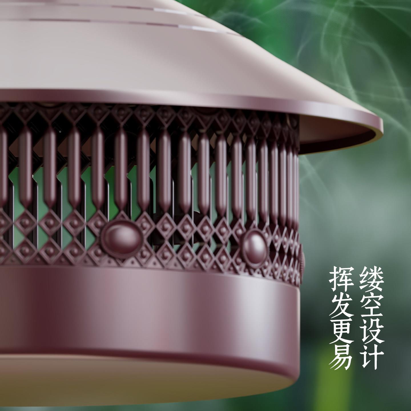 QSR蚊香盒网格盖带室内挂式接防火安全檀香放置器户营外露香炉灰图片