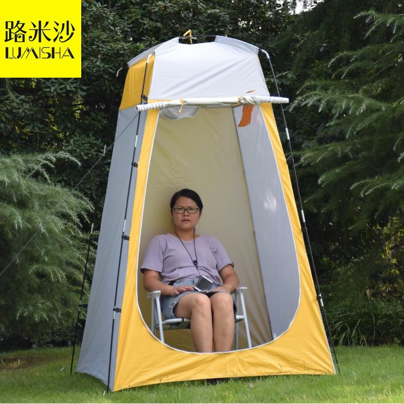 帐篷户外可携式更衣外帐篷沐浴室洗泳088澡保暖帐景游换衣移动厕