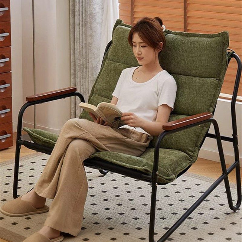 房间小沙发单人2025新款懒人家用超舒服主卧床边不占地方的店铺用