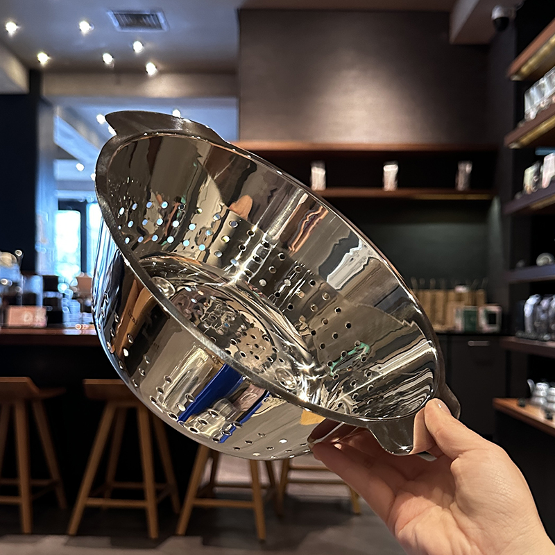 古亦家!牛B大货沥水篮【18/10不锈钢】淘米篮水果篮洗菜篮沥盘子