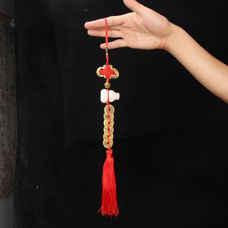 白玉葫芦 铜钱 挂件 五帝钱六帝钱 八帝钱 十帝钱 梅花钱汽车挂件