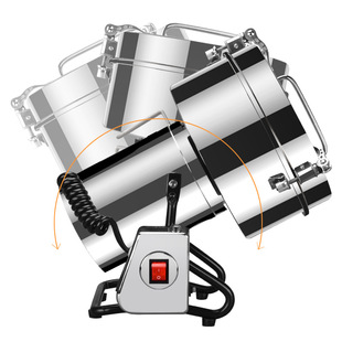 哈瑞斯2500g不锈钢家用电动粉碎机五斤超大容量超细研磨机 粉碎机