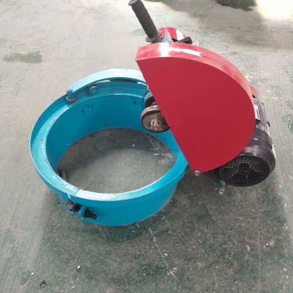 混凝土钢筋桩切桩机 600型管桩挂式切割机 抱箍式锯桩机