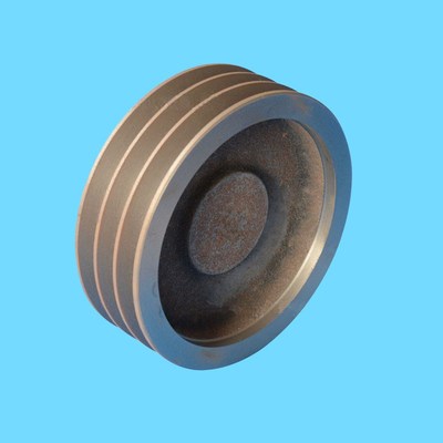铸铁三角电机皮带轮加工110mm-500mm三槽A型机床附件厂家直销