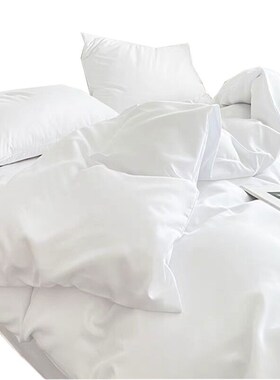 E4C酒店被子全套一整套民宿宾馆专用被子被芯白色床上用品被褥全