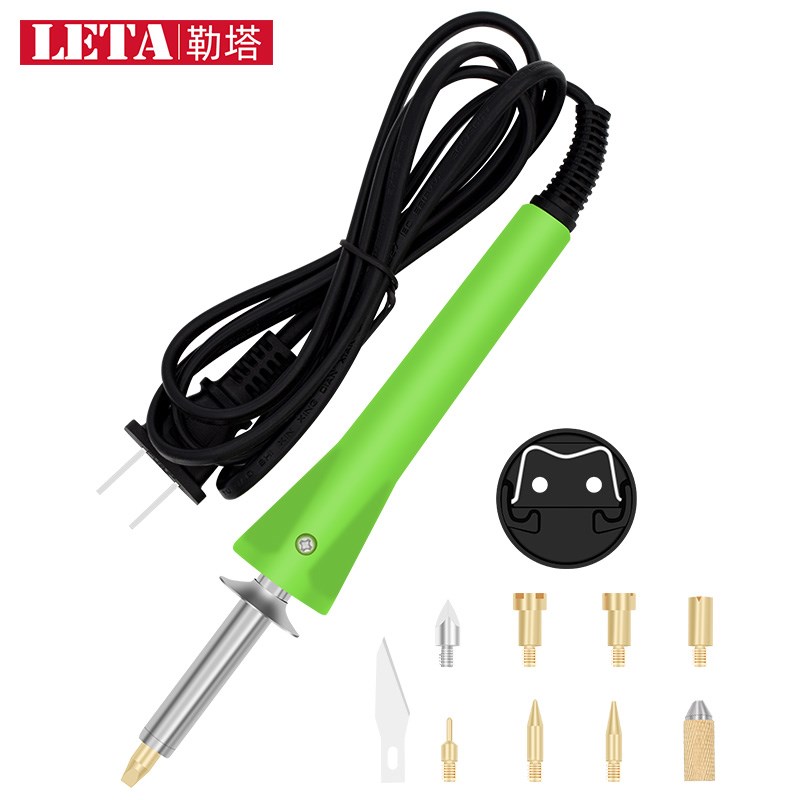 勒塔电烙笔烫花工具电烙铁套装烫葫芦画电铬铁刀头烙画笔电焊笔