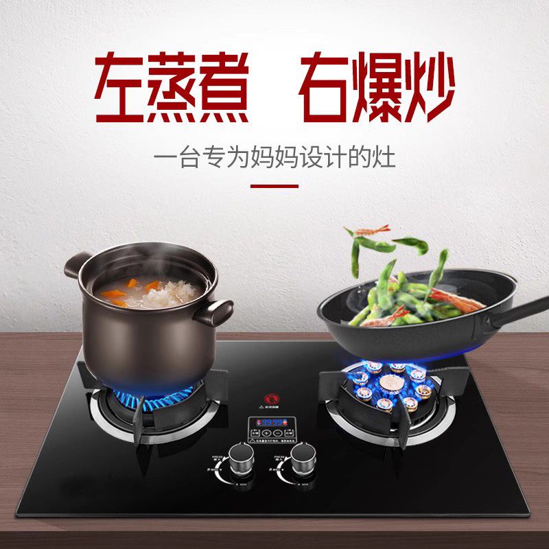 兴旺好太太燃气灶双灶家