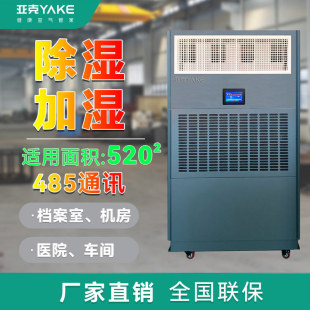 480C 恒湿机亚克RYHS 20J实验室档案室机房除湿加湿一体机