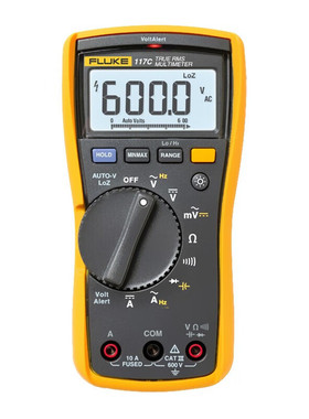 福禄克（FLUKE)117C 非接触式电压测量万用表 600 V 一年保修
