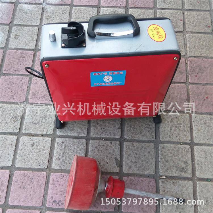 150型管道疏通机大功率 电动通马桶厨房通下水道工具
