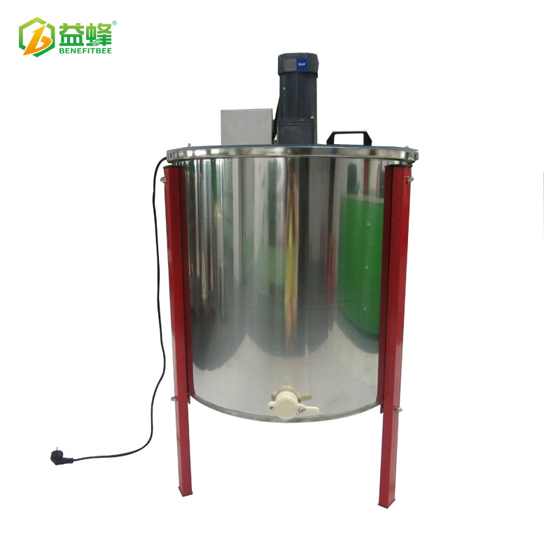益蜂蜂具出口型 8框不锈钢电动摇蜜机 离心机 蜂蜜打蜜桶分离器