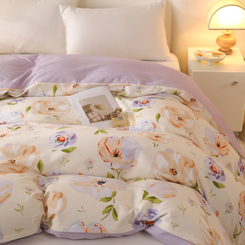 定做订制A类全棉纯棉磨毛被套被罩150*180*215*220*229*230*250cm