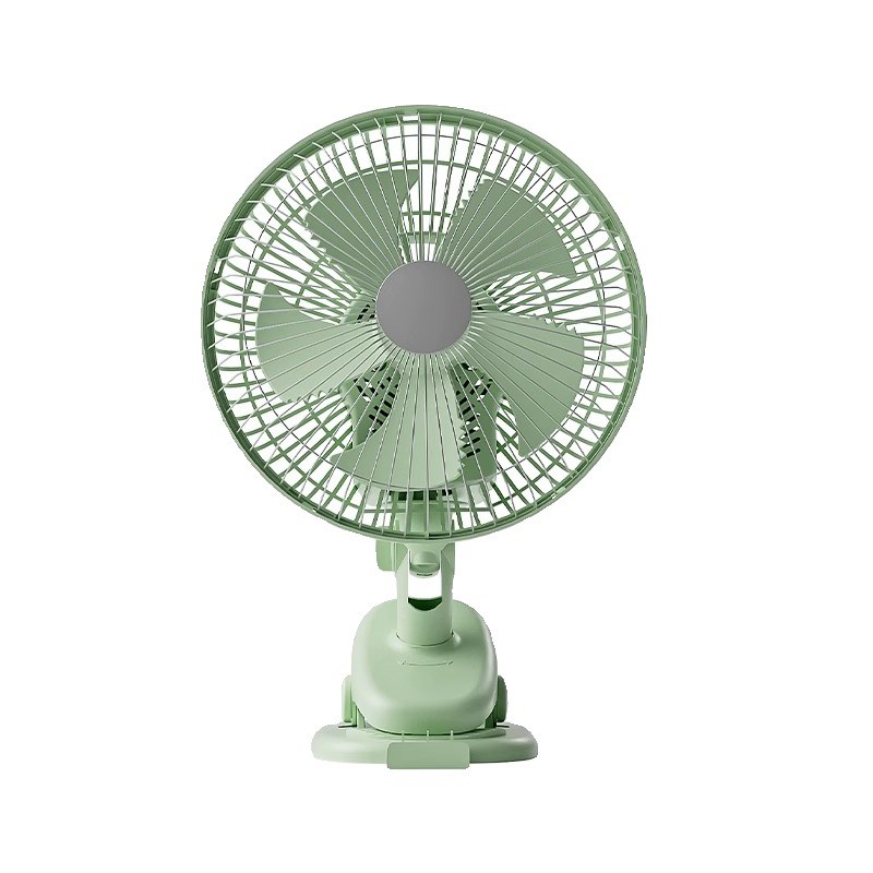 风扇小型宿舍可夹电风扇床上用静音办公室桌面台式大风力可壁挂款