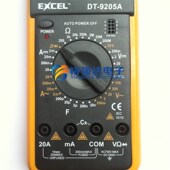 DT9205A全保护防烧大屏幕数字万能表 数显万能表自动关机 万用表