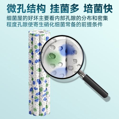 鱼缸过滤材料细菌屋陶瓷环养鱼用品硝化细菌鱼池净水周转箱底滤材