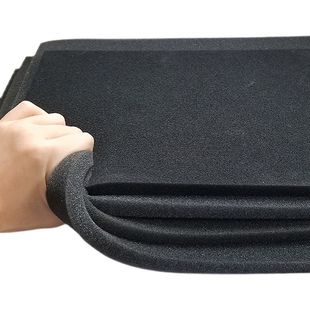45d定制黑色高密度海绵内衬垫礼品盒工具箱包装减震防撞海绵内托