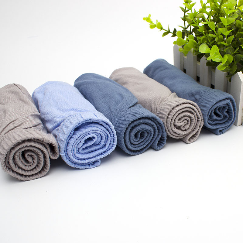 3-4条AB内衣内裤男士纯棉舒适大码中老年中高腰三角裤头0922