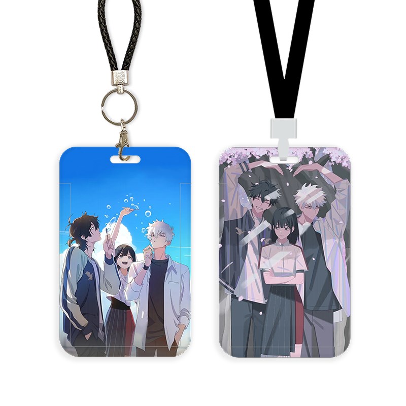 时光代理人卡套动漫学生饭卡校园门禁卡公交卡工牌挂脖防丢证件套