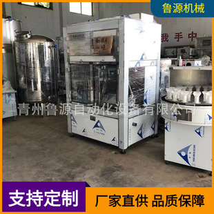 自动封口贴标设备 青州厂家1 4l润滑油灌装 设备 食用油灌装