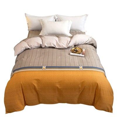 纯棉磨毛被套单件100全棉春秋双人被单200x230单人加厚被罩宿舍男