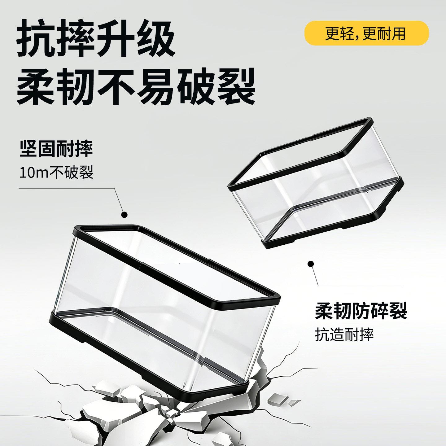新款景生态乌龟饲龟缸养西造豪缸华别墅带晒台家用巴鳄龟箱塑料专