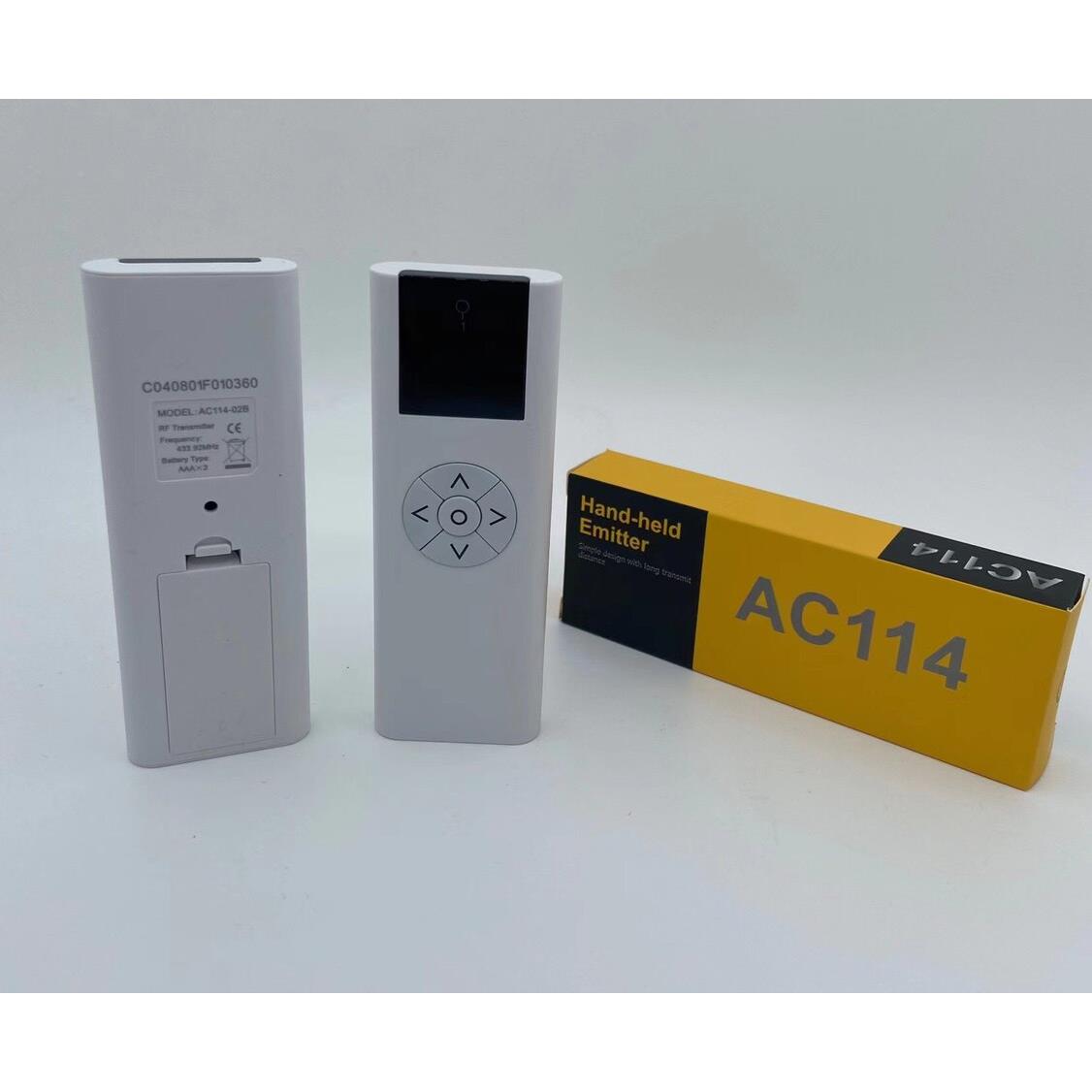 A接14遥控器电动窗帘遥控器1卷帘百叶天窗433频率C配收器控制