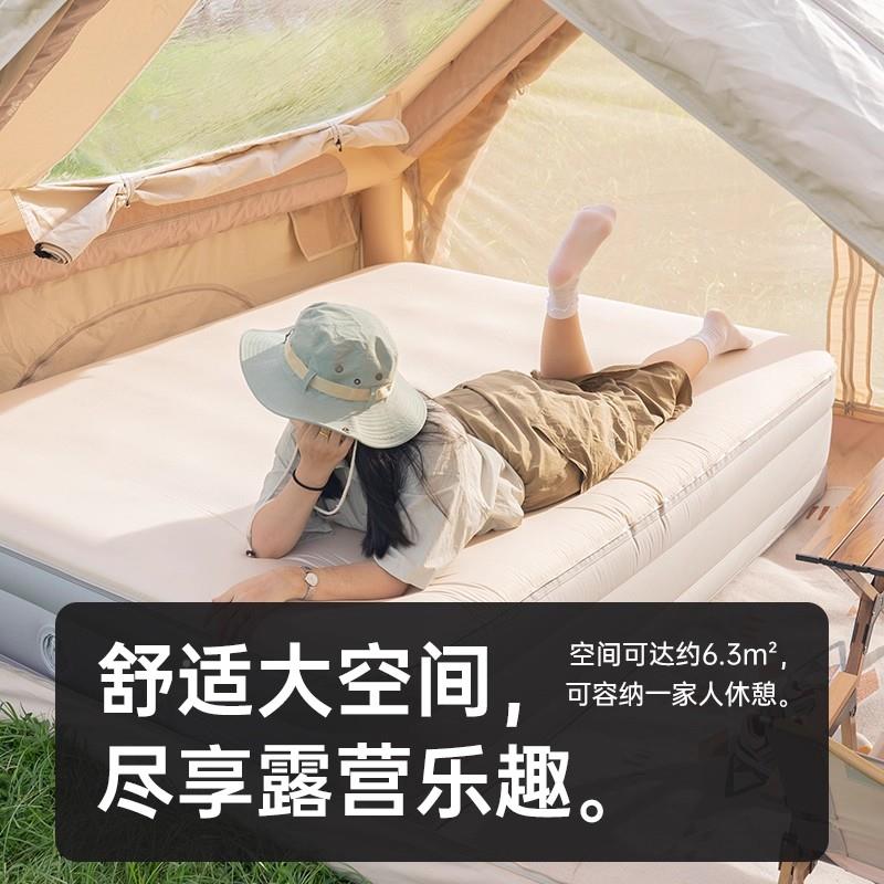 山全自动充气帐约篷户露营式棉外布冬季保YCE暖便携防雨加厚野营
