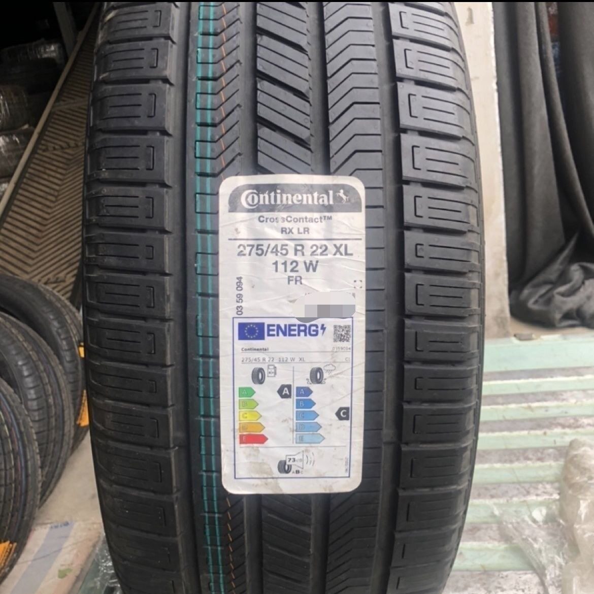 全新德国马牌275/45R22 115W CrossContact RX 新卫士 原厂轮胎