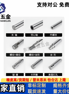 直杆型导向轴 ESB-D8/10-L30/40/50/60/70-M4-N4 内螺纹型 轴承杆