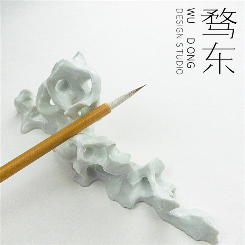 骛东云华狼羊兼毫工笔画笔白描勾线笔衣纹发丝国画水彩笔日