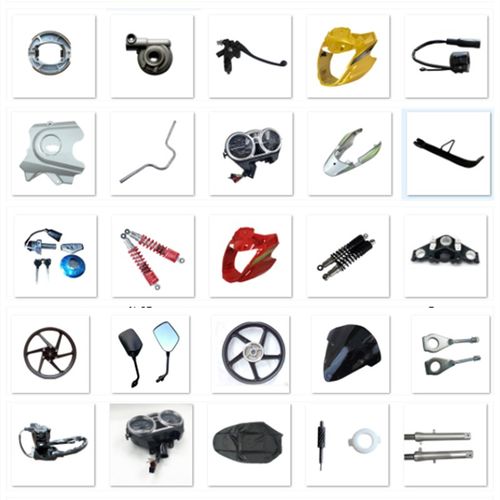 适用新大洲DH22战豹大灯头罩导流罩前泥瓦油箱减震器车