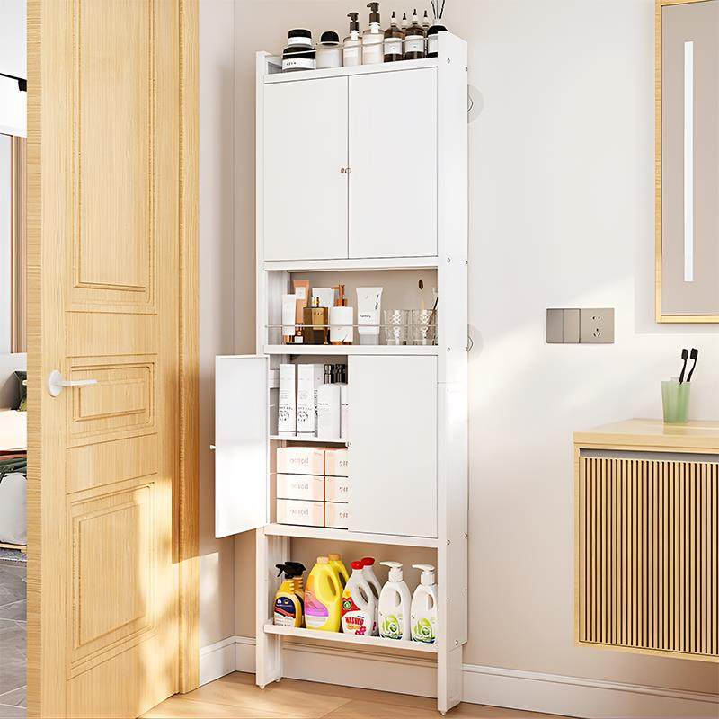 浴室门后夹缝柜落地多层对开 门10cm置物架洗手间化妆品储物收纳,家庭/个人清洁工具,浴室角架/置物架,淘宝优惠券,粉丝福利购,淘宝优惠卷