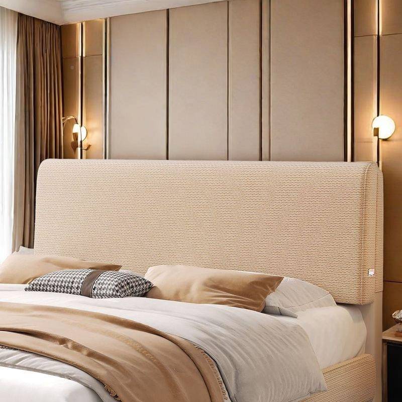 床头垫软榻榻自粘软包靠背四999季通用米靠可拆洗定制简约床头套