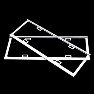 加厚车牌架新交汽通规则铝合DB031金镁合金号牌照框套托 托牌照车