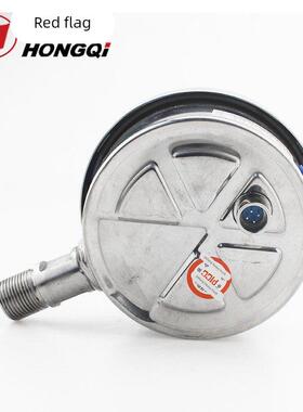 家直销红旗牌 仪表 Y厂KTLC-100XBF 全不锈钢磁助式电接点压力真