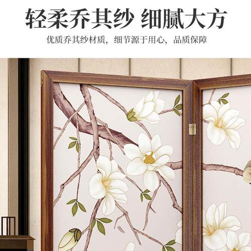 入户玄关223年款0折屏风隔断客厅办D52630公新室家用移动叠进门简