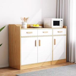 茶水柜边柜子VHQ储物柜阳台客物厅靠墙置柜茶柜置物餐小架收纳备