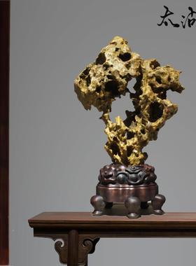 湖石摆件精品 奇石摆件 观赏VFS石供石太 太石天湖然原石摆件