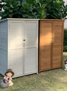 室工外庭院储物柜REZ防阳水物防晒储物柜花园露天具柜杂项柜台储