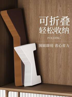 厅小心茶几几创意时尚玻璃边折叠矮桌子客70726轻奢样品屋展示中