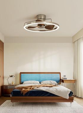 灯中古卧室风扇灯包豪斯古餐厅风扇一体覆2025新型吸电顶式风EKT