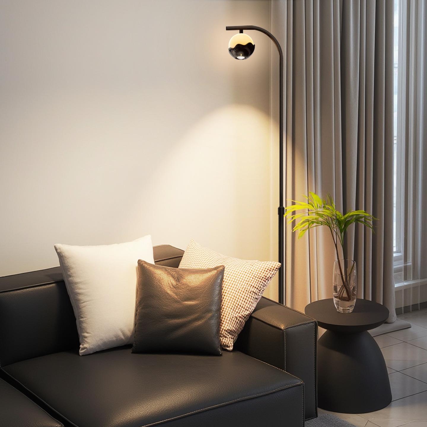 TH-122日不落信氛灯客厅沙发气旁钓鱼灯高级凯感意式轻奢风置物架