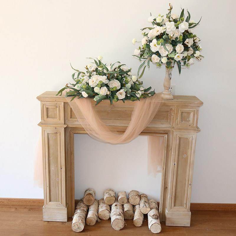 MVZ新款庆欧置式覆古桌花烛台套景装婚礼布婚布场布道具用品彷真,节庆用品/礼品,婚庆绢花,淘宝优惠券,粉丝福利购,淘宝优惠卷